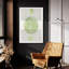 «Mid Century Boho 5» par Jean Plout, art mural en verre acrylique, 24 po x 36 po-576370953