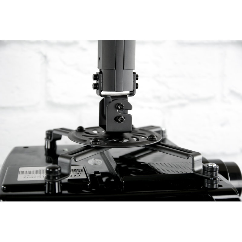 Support de projecteur pour plafond, Noir
