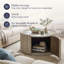 Castile Round 1-Door Coffee Table