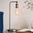 Moxee 45.3Cm Silver Arched Table Lamp Set