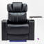 Fauteuil inclinable électrique de 35,5 po de largeur avec lumière DEL-1556826423