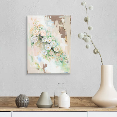 Fleurs printanières par Alana-imprimé sur toile