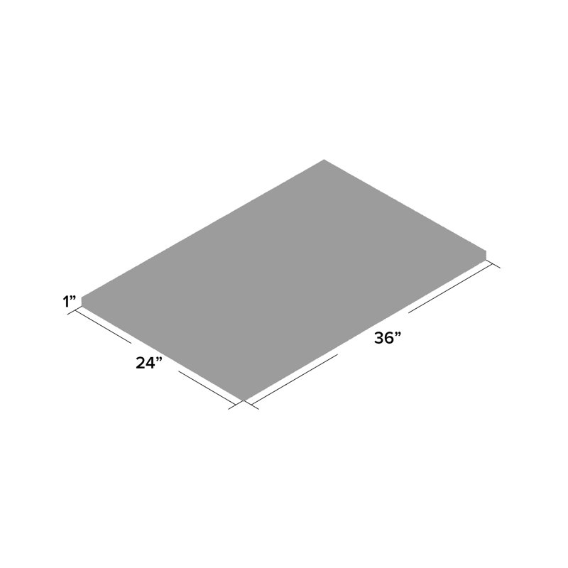 Gunnell Non-Slip Ombre Outdoor Doormat, Blue/Teal/Orange/Tan, 24" W x 36" L