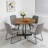 Sleek Greeting Table,Dining Table,Kitchen Dinner Table
