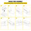 Rangement pour outils électriques, support de perceuse à fixation murale / banc, 5 suspensions