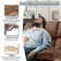 Rowrenia 39.8" Wide Oversized Recliner Manual Recliner Adults Soft Overstuffed Arms And Back,velvet Recliner Chair (set Of 2)