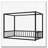 Metal Frame Floor Bed