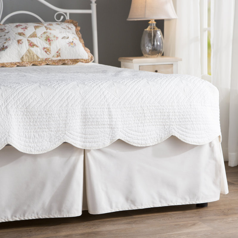 Gwinner 14" Bed Skirt, Full, Grey