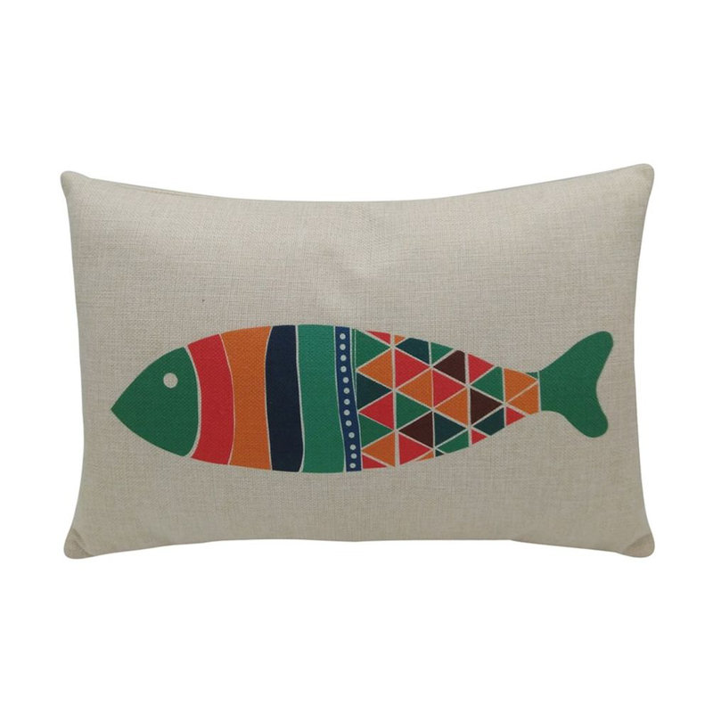 Tecca Cotton Blend Throw Pillow