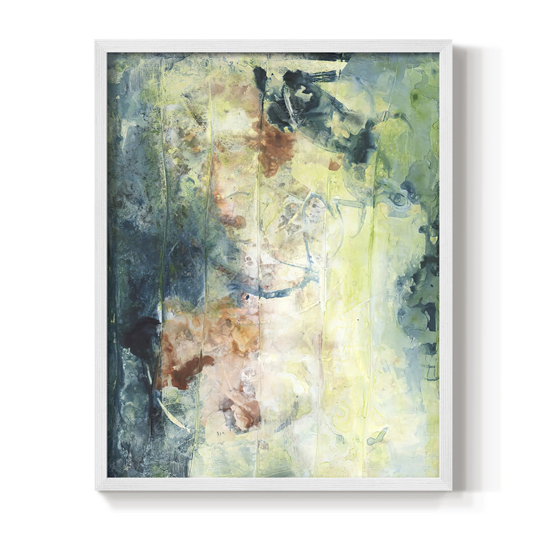 Nature's Elements I, reproduction encadrée - bois massif, H 11 po x l 9 po, White