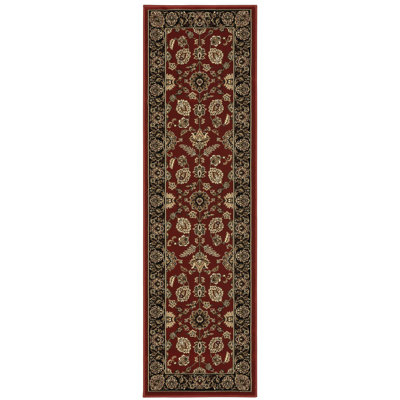 Tapis rouge / noir Shelburne