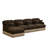 Large Modular Sofas, Chenille Leopard Print Modern L Shape For Home