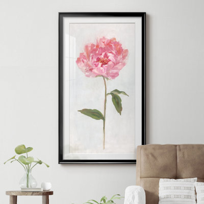 Pivoine II - Cadre photo, reproduction d'art sur papier