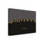 Michael Tompsett, «Columbus Ohio Skyline Glow II», art sur toile-1995383817