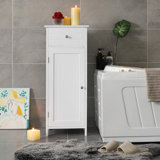 Darienne Freestanding Linen Cabinet
