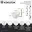 Baignoire autoportante ovale 51 po Kingston-114104038