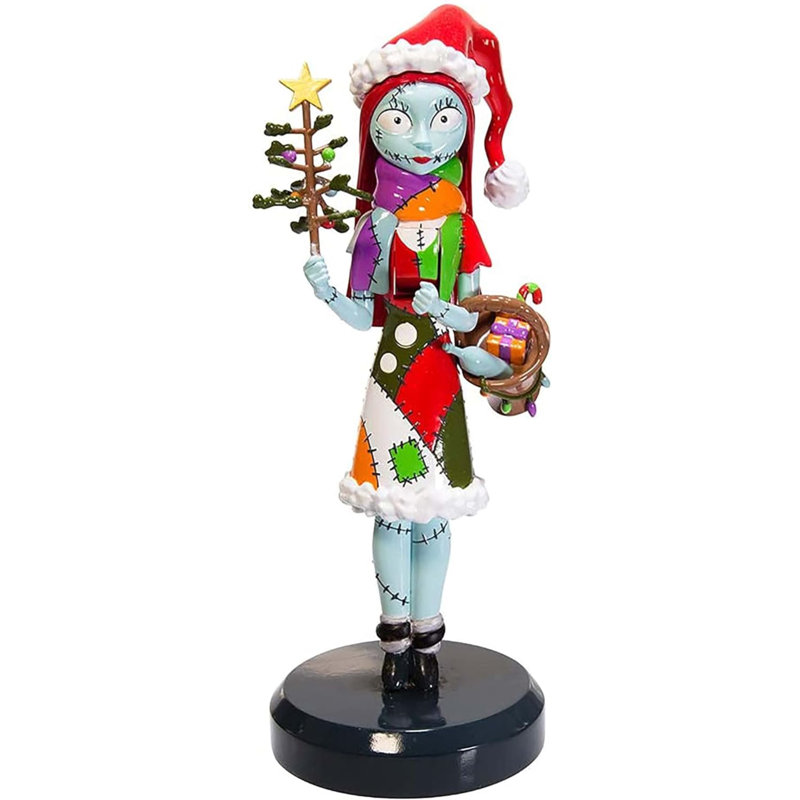 Kurt Adler Wooden Nutcrackers, Disney Nightmare Before Christmas Sally, 6in
