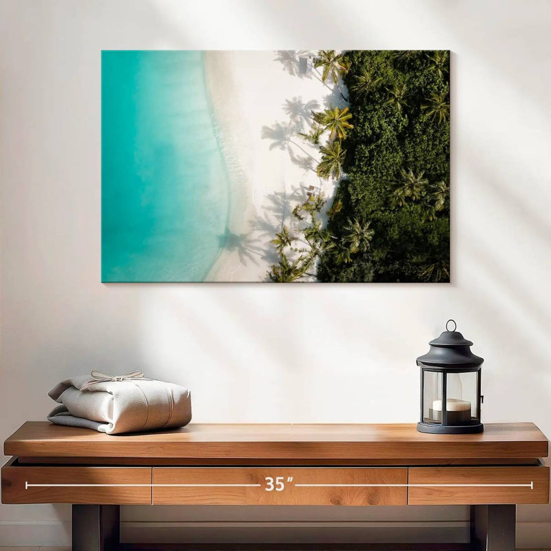 Gillard Pristine Maldives Coast, 16" H x 24" W