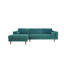 CANAPÉ D'ANGLE ANDERSON LAF - TURQUOISE