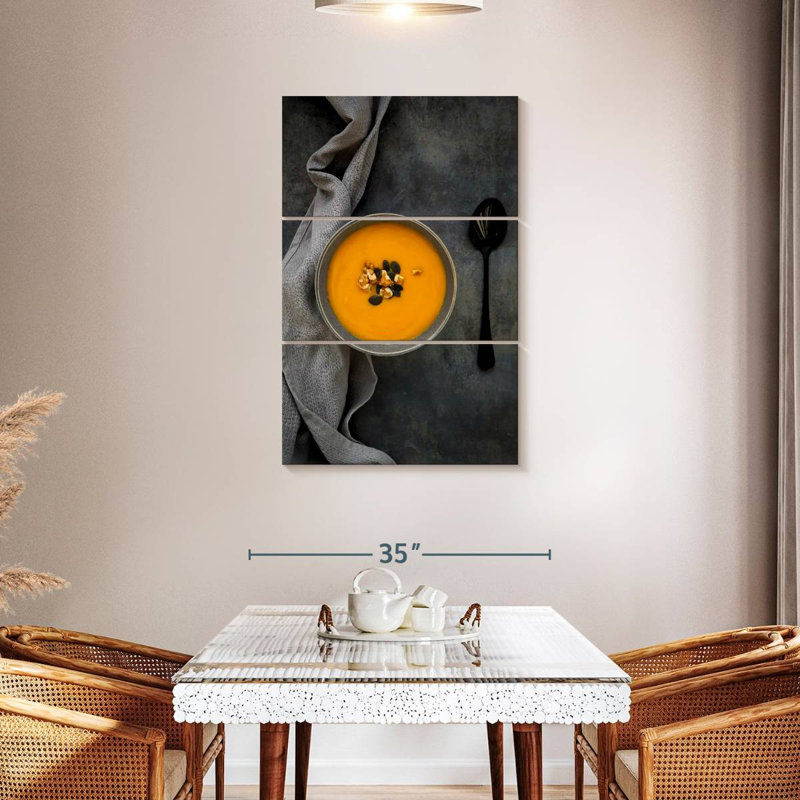 Yarlin Pumpkin And Sweet Potato Soup, 32" H x 20" W