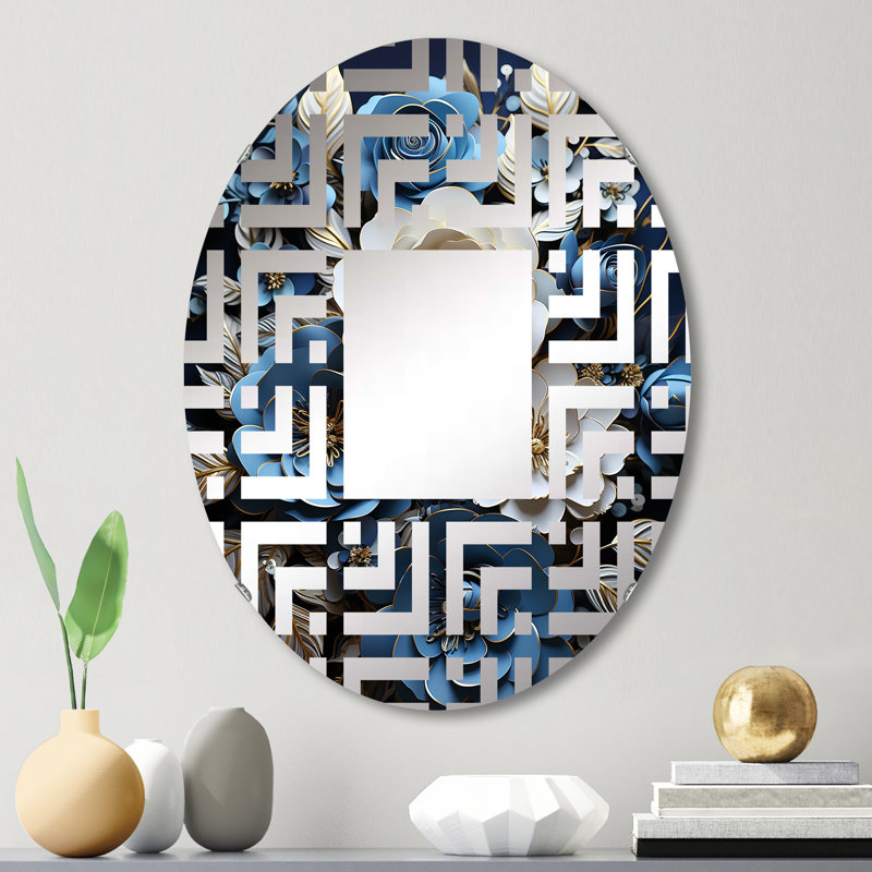 Oval Mirror, 29.5" x 19.6"