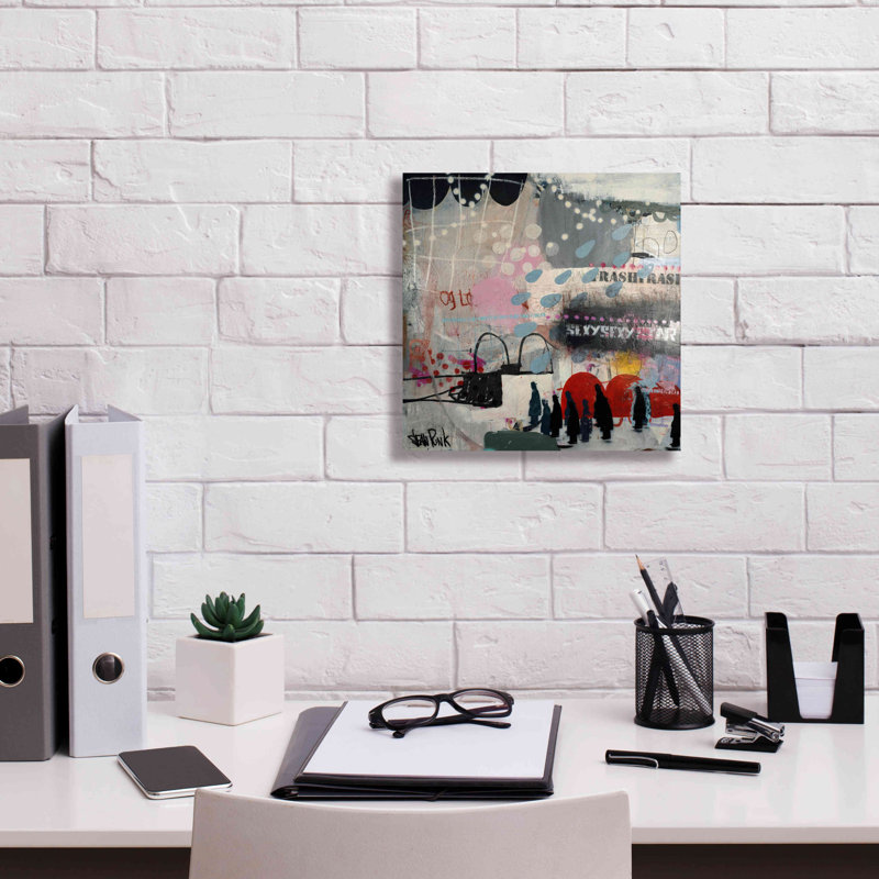 Voyage par Punk - reproduction sur toile tendue, H 12 po x l 12 po x P 0,75 po