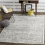 Tapis géométrique ivoire / argent Bethlyn-33394287