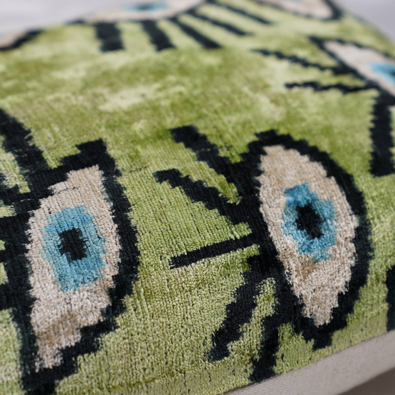 Lumbar Pillow Cover & Insert, Green