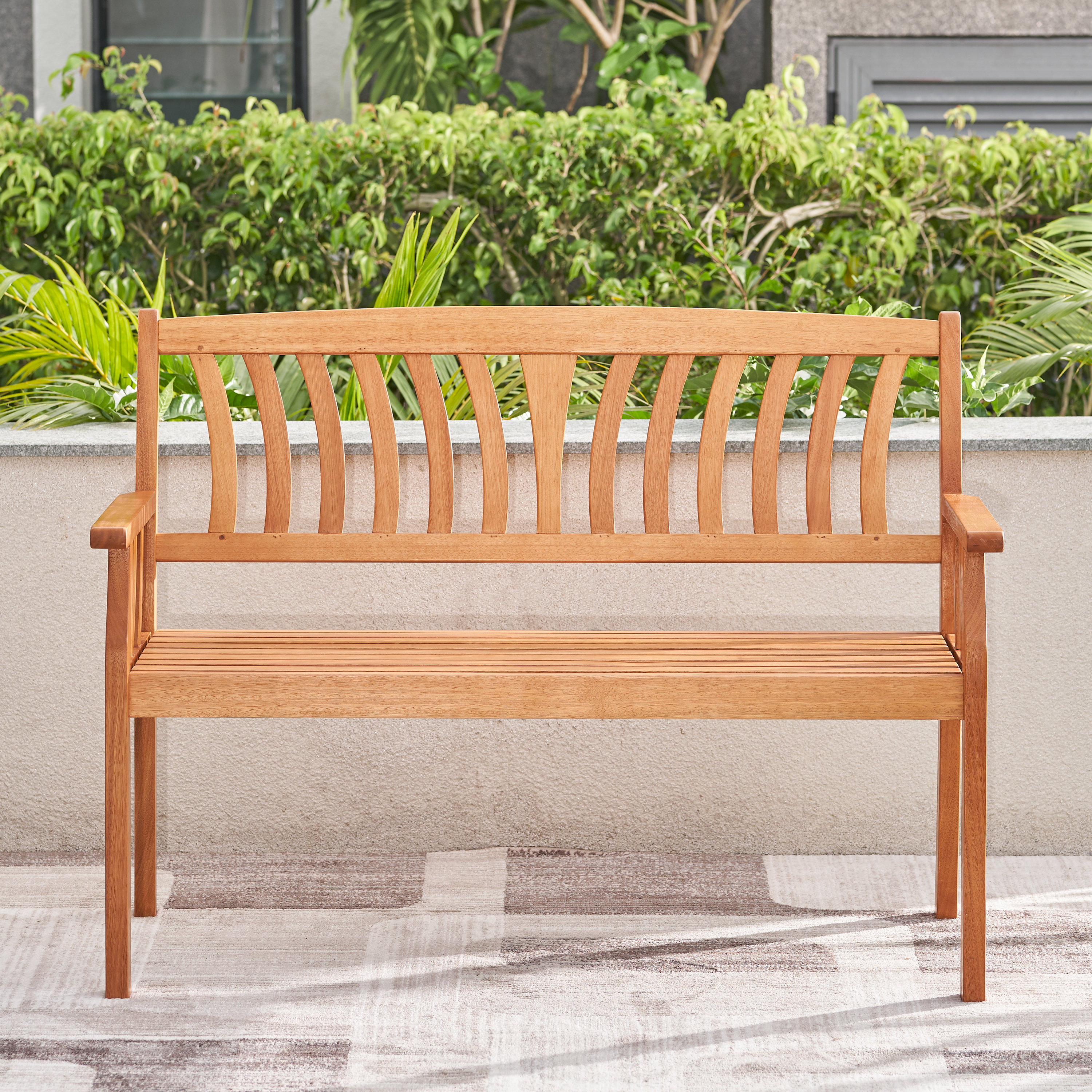 Garden bench with discount storage