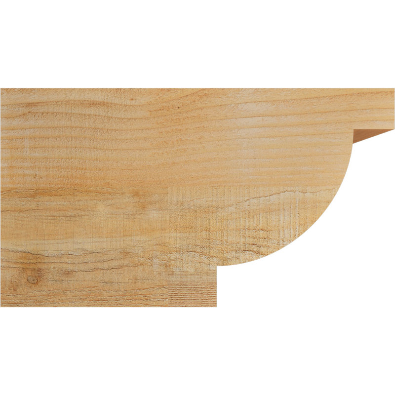 Alpine Rough Sawn, Sapin de Douglas, H 10 po x l 18 po x P 4 po
