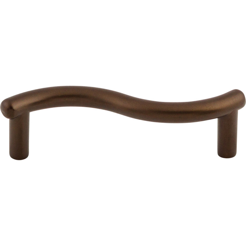 Spiral Bar Pull, 3" Center to Center, Oiled Rubbed Bronze