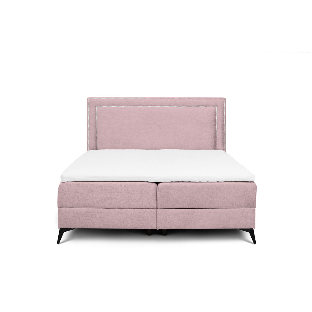 Boxspringbett Bed Baen mit Topper und Bettkasten