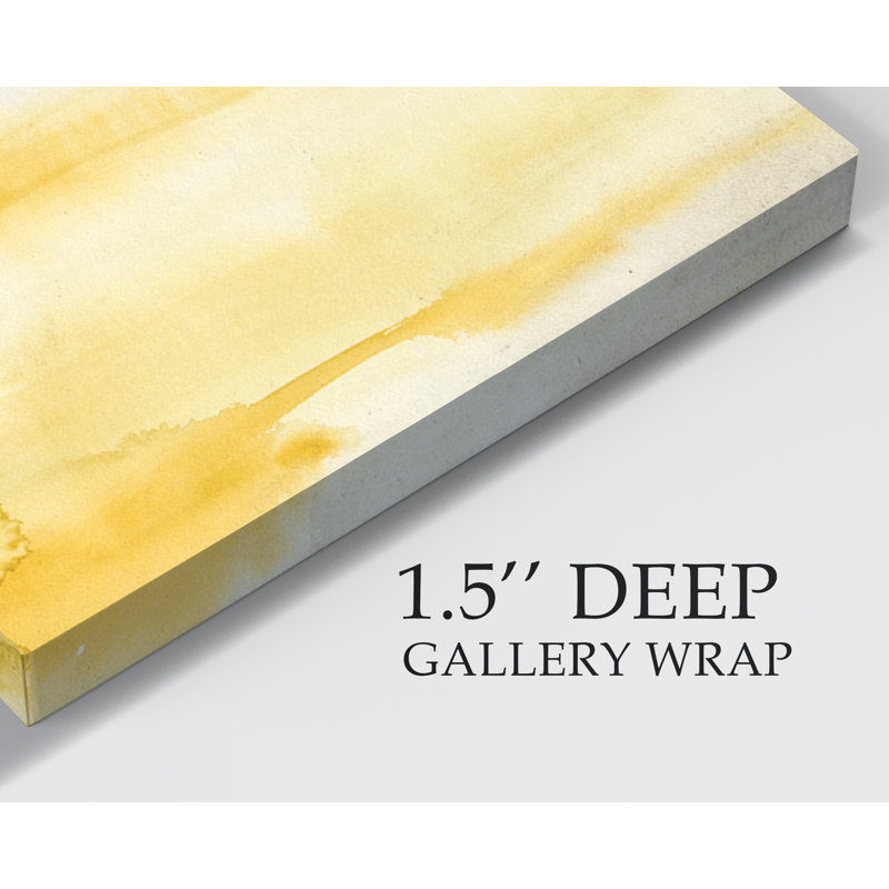 Winter Horizon Line II - impression sur toile tendue, H 10 po x l 10 po x P 1,5 po, Toile tendue