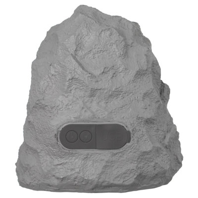 Haut-parleur d'extérieur rechargeable de style roche Gardenized