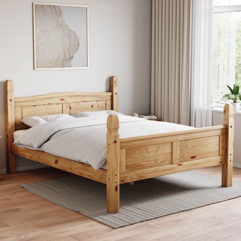 Dodson Solid Wood Bed, Kingsize (5')