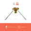 Plafonnier encastré 1 lumière 14,125 po Salem-66310624