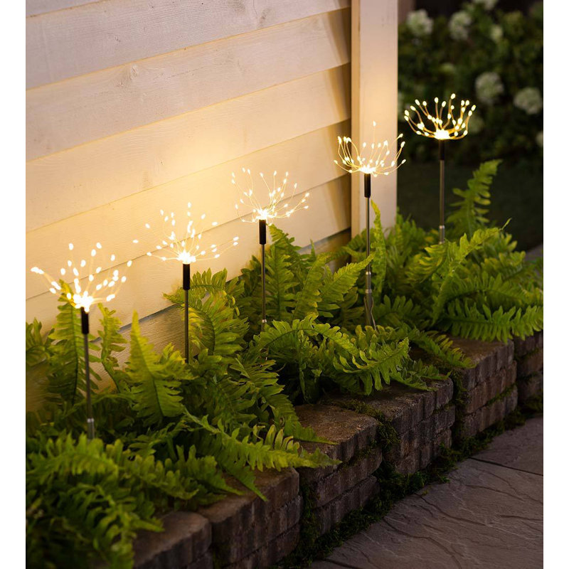 5 piquets de jardin Sparkle Garden