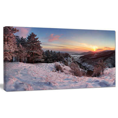 " Slovakia Panorama At Winter "