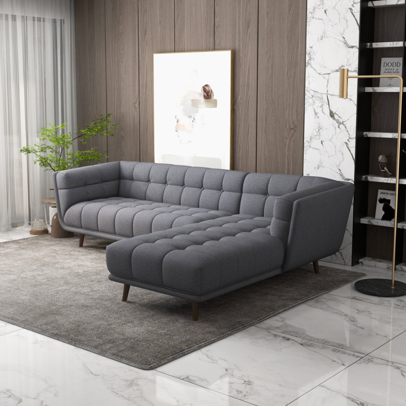 Kearney 103" 2 - Piece Upholstered Sectional, Right Hand Facing
