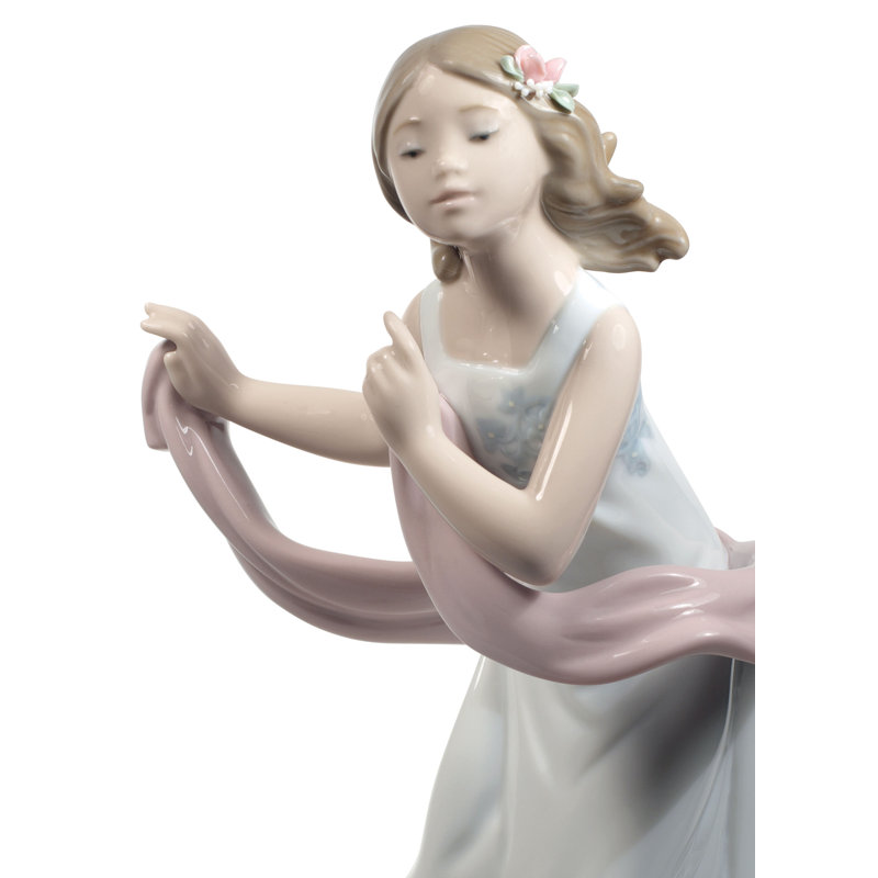 Pleasant Breeze Girl Figurine