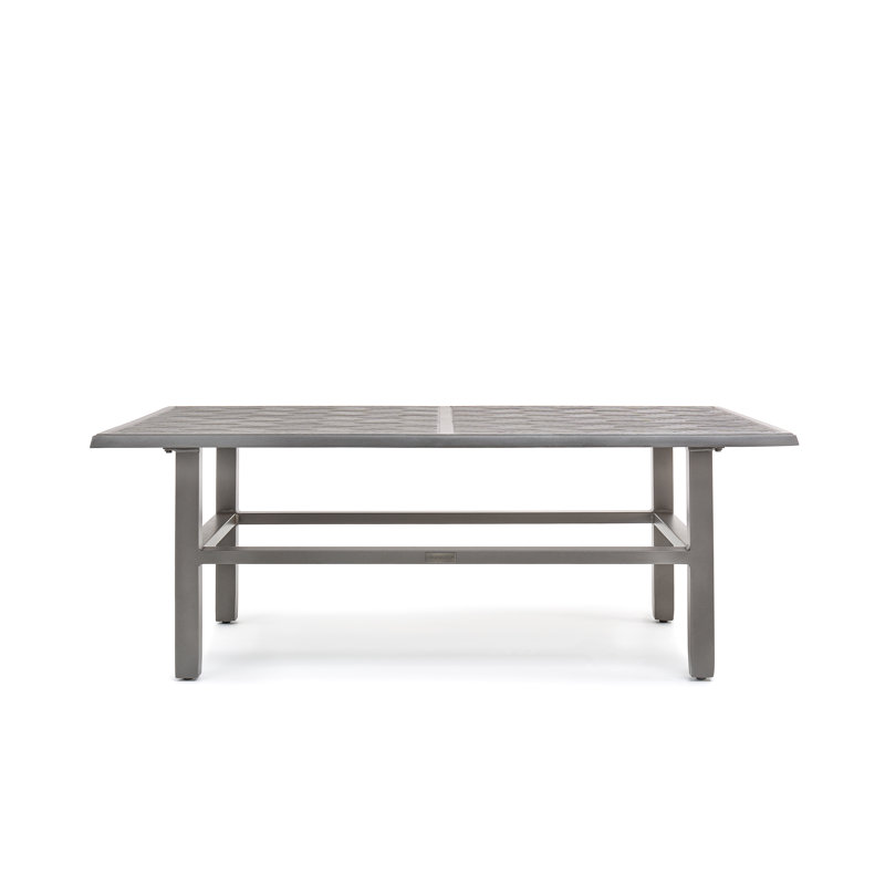 Merge Tables Outdoor Coffee Table, Weathered Teak