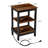 Litwin End Table With Charging Station USB Storage End Table Sofa Table For Living Room Bedroom-678414353