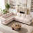 Lin beige est en rupture de stock