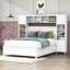 Lit plateforme double avec rangement Milpara-2085049278