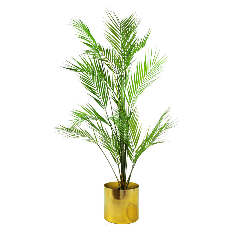 Faux Palm Tree, 75cm H x 50cm W x 50cm D