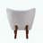 Teddy Sherpa Accent Chair with Wingback Design