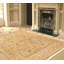 Tabriz Oriental Hand-Knotted Wool/Silk Beige/Rust/Navy Area Rug-101837684