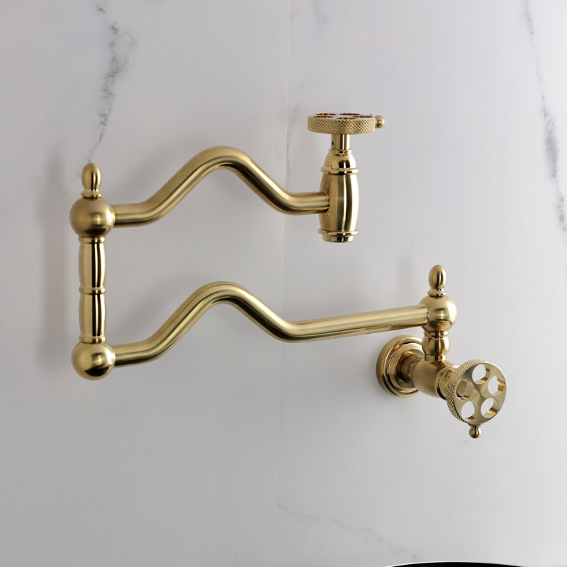 Robinet de cuisine Kingston Brass Webb, Laiton brossé