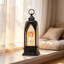 Musical Angel LED Christmas Snow Globe Lantern with Timer