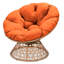 Chaise de patio avec coussins Mayen-1518844158